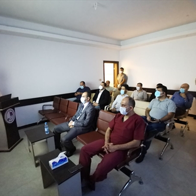Round table in Basra, Spasmomen lecture by the speaker Dr. Talal Hadi