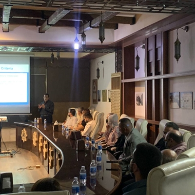 Round table in Baghdad, Spasmomen lecture by Dr. Ali Samer