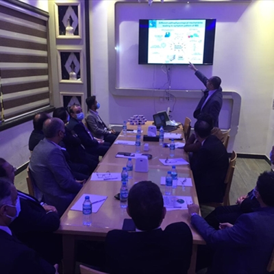 Round table in Basra, Spasmomen lecture by the speaker Dr. Kamal Bresam